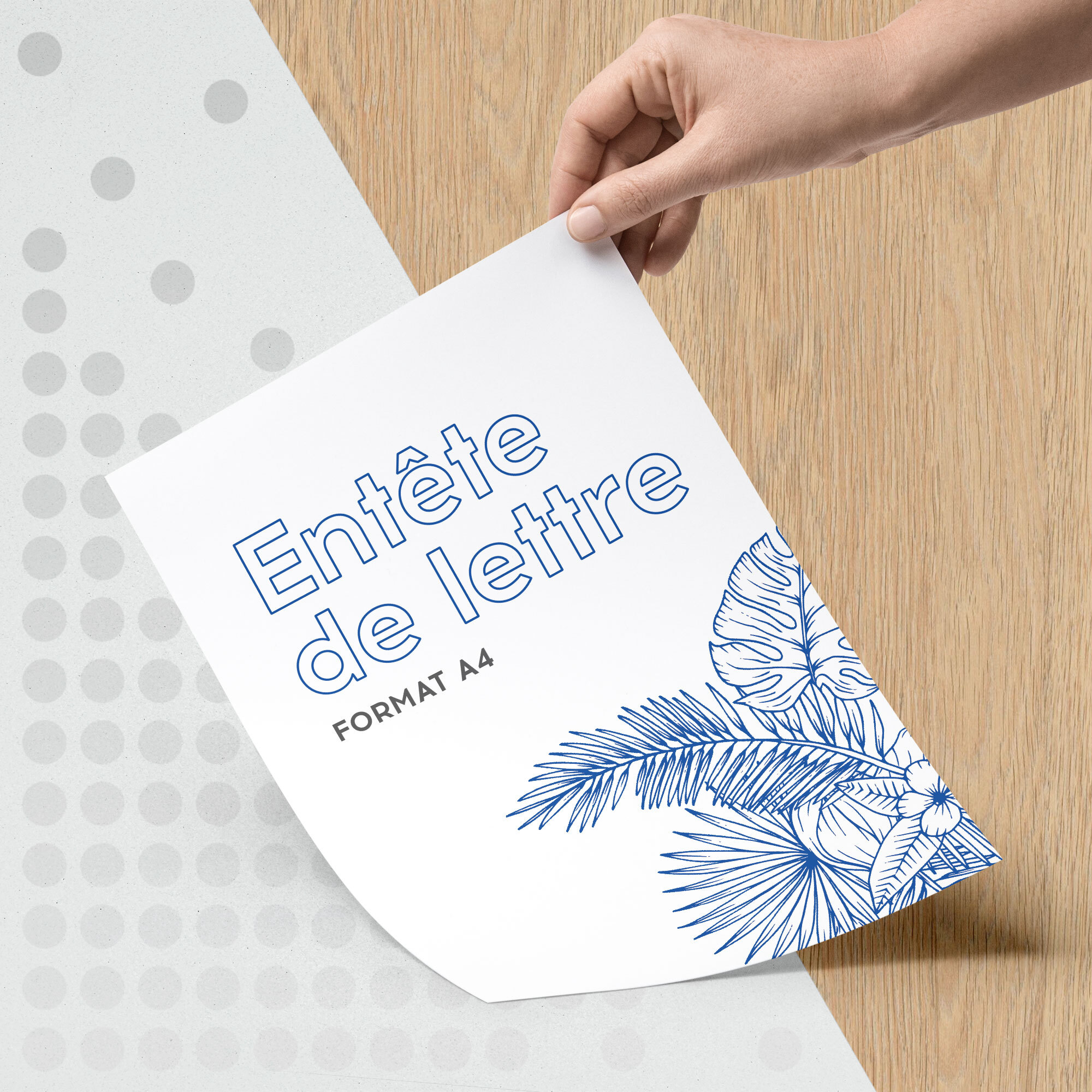 En-tête de lettre Colorset