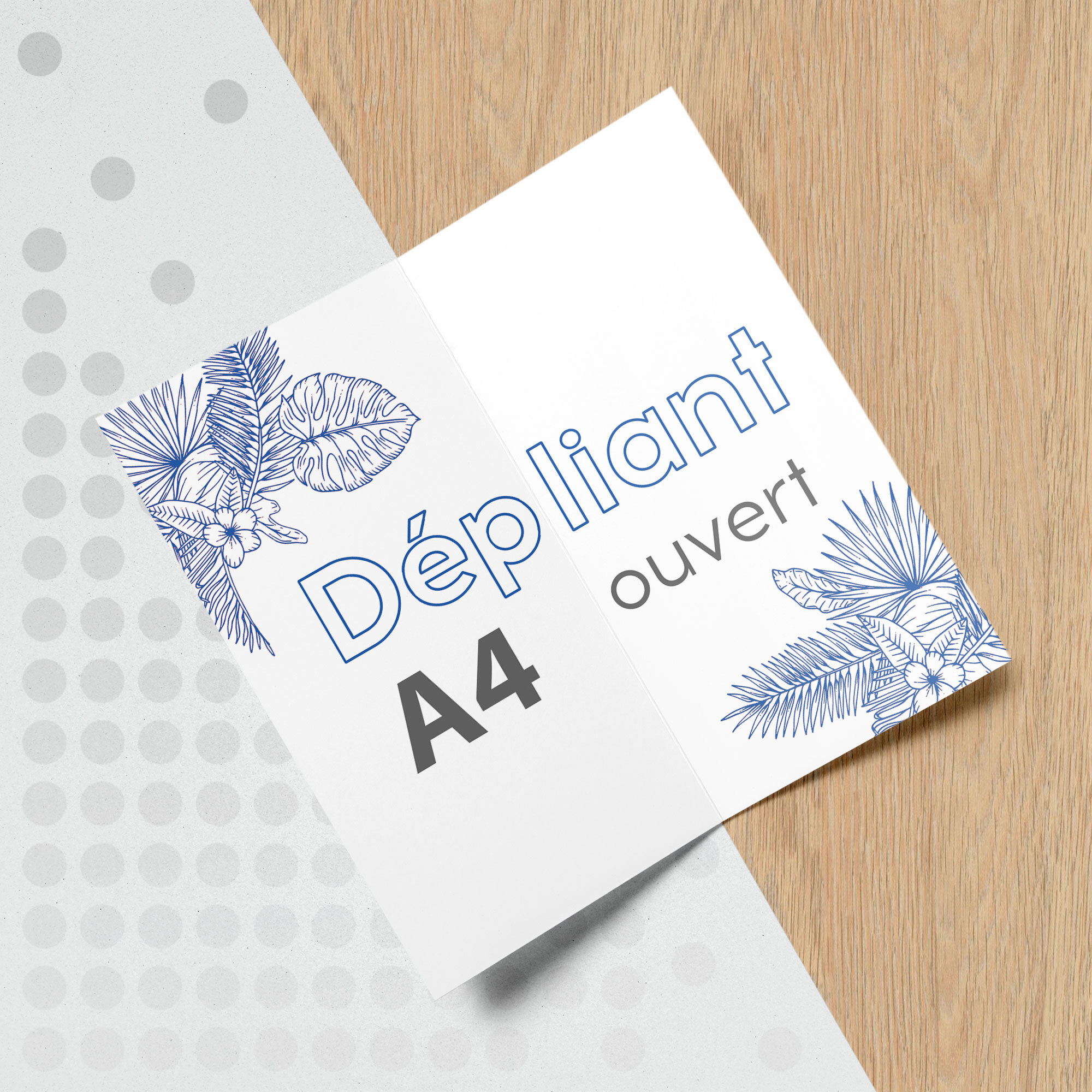 Dépliant A4 Colorset